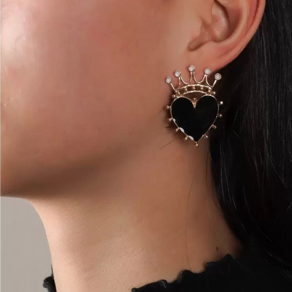 Heart Earrings N1674